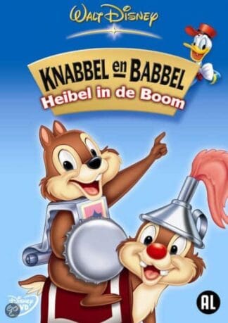 Knabbel en Babbel-Heibel in de boom