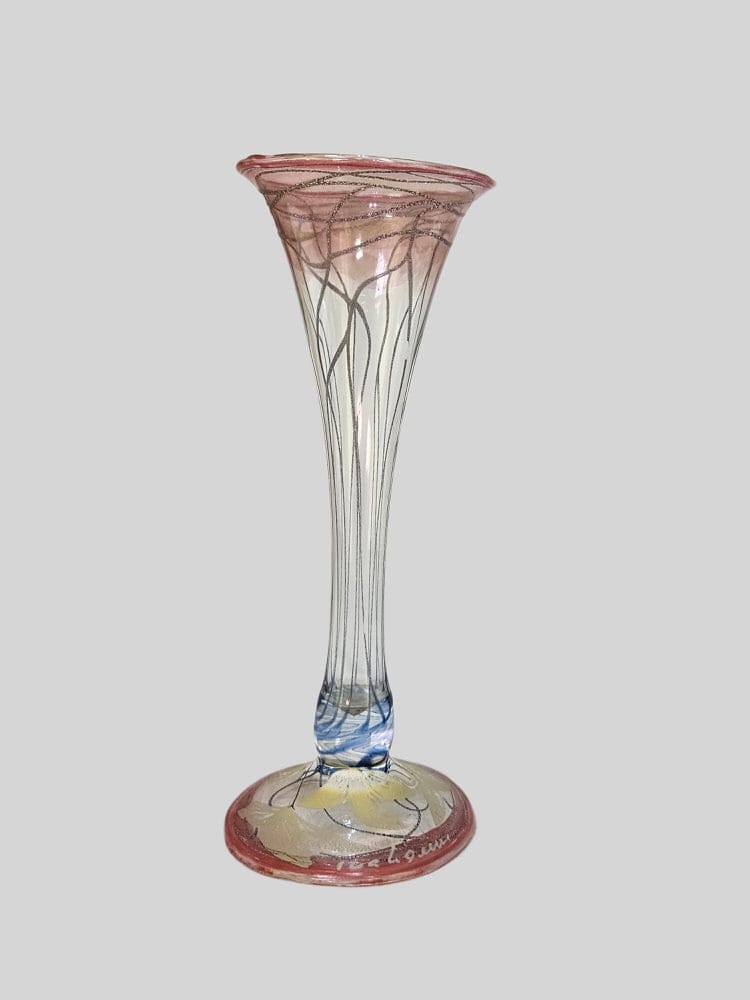 Glazen vaas Gesigneerd UNIEK